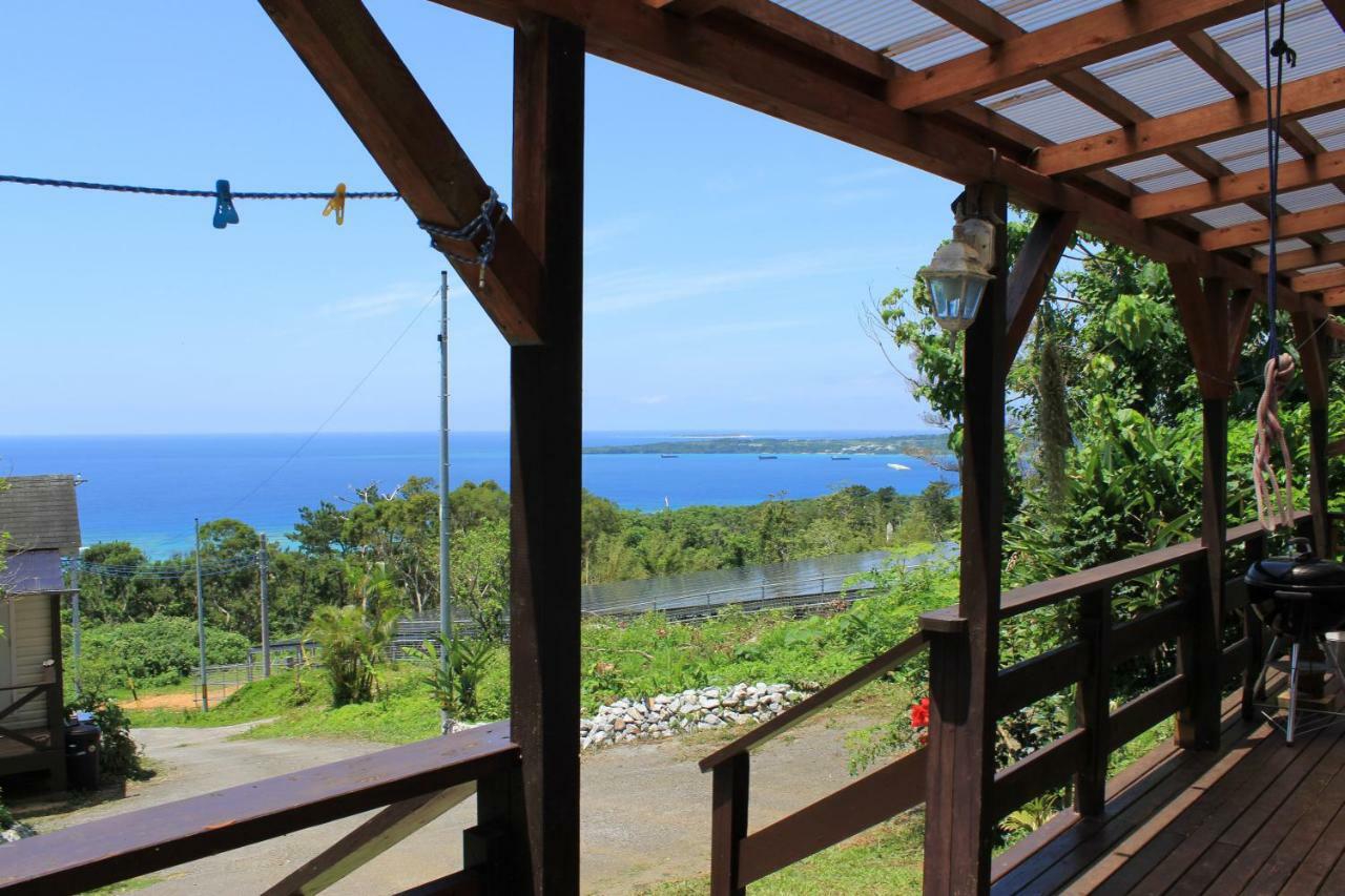 Panorama Ocean View Cottage Motobu Exteriér fotografie