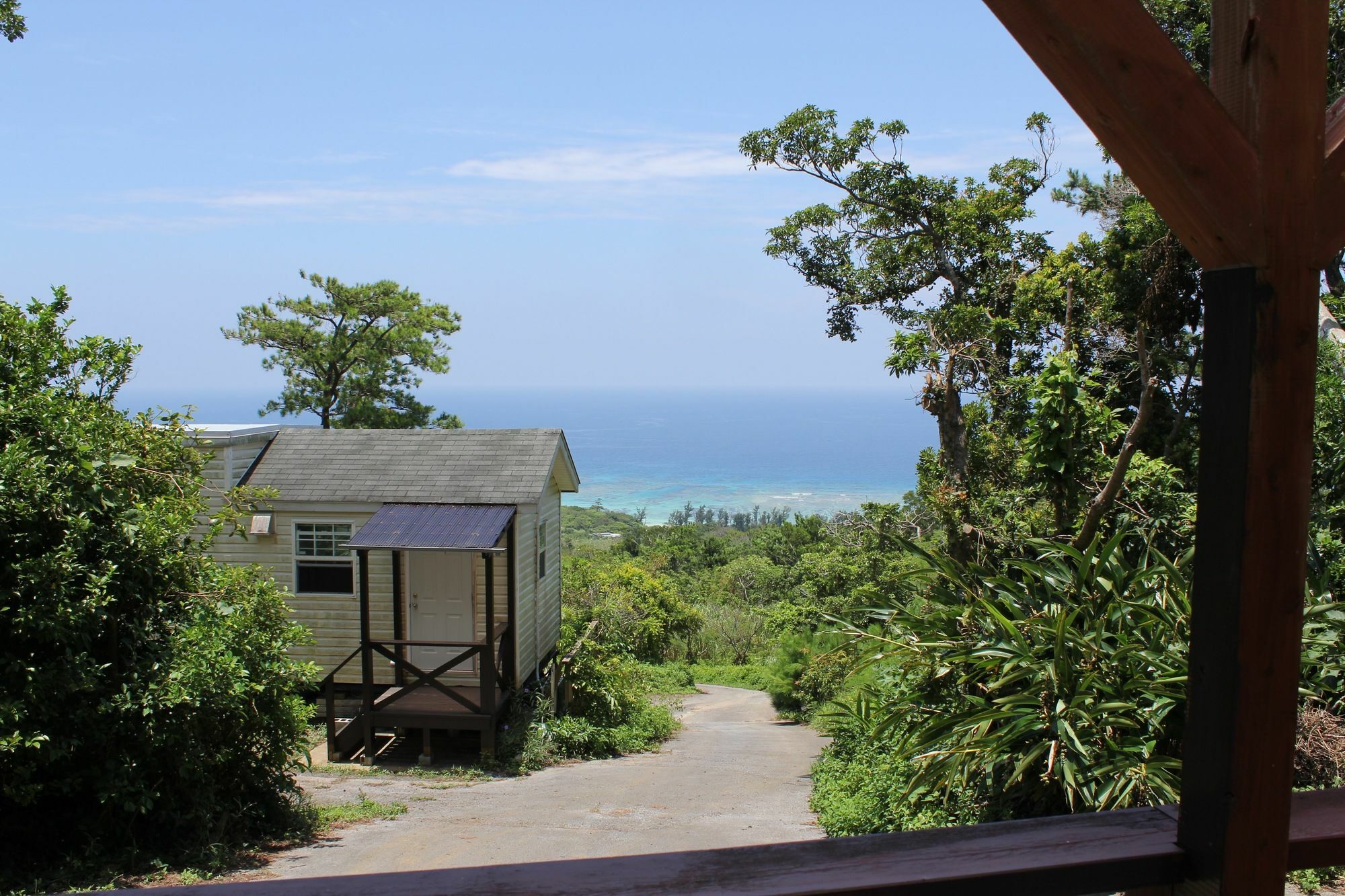 Panorama Ocean View Cottage Motobu Exteriér fotografie